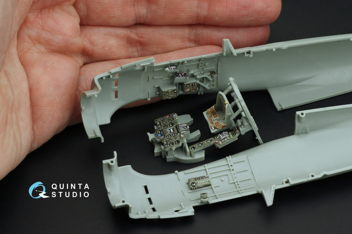 Quinta Studio QD48469 A6M2 Zero (Nakajima Prod.) 3D-Printed colored Interior on decal paper (Academy) 1/48 – image 10