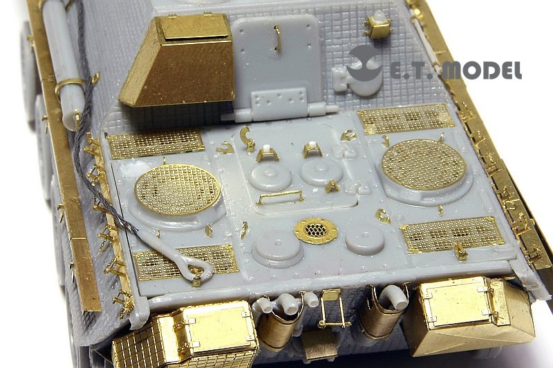 E.T. Model E72-011 WWII German Jagdpanther Early Production For DRAGON Kit 1/72 – imagen 6
