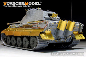 Voyager Model PE351183 WWII German King Tiger (Porsche Turret)（For DRAGON/ZVEZDA kit) 1/35 – imagen 3