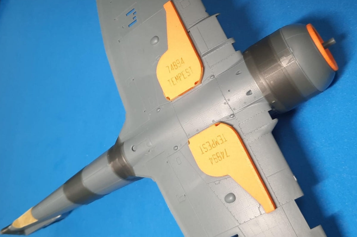 Omask 74894 Tempest Mk.II wheelbay plugs (for Eduard) 1/48 – imagen 2