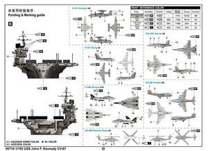 Trumpeter 06716 USS John F. Kennedy CV-67 1/700 – image 5
