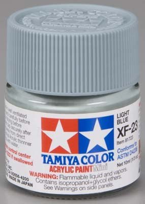 Tamiya XF23 Light Blue (81723) Acrylic paint 10ml – zdjęcie 2