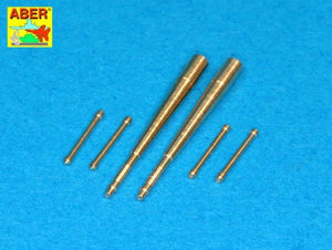 Aber A72 009 B wing (2 variant) armament for British fighterSpitfire Mk.I to V; Hispano 20mm x 2 (2 variants); Browning .30 tips x 4 (1/72)