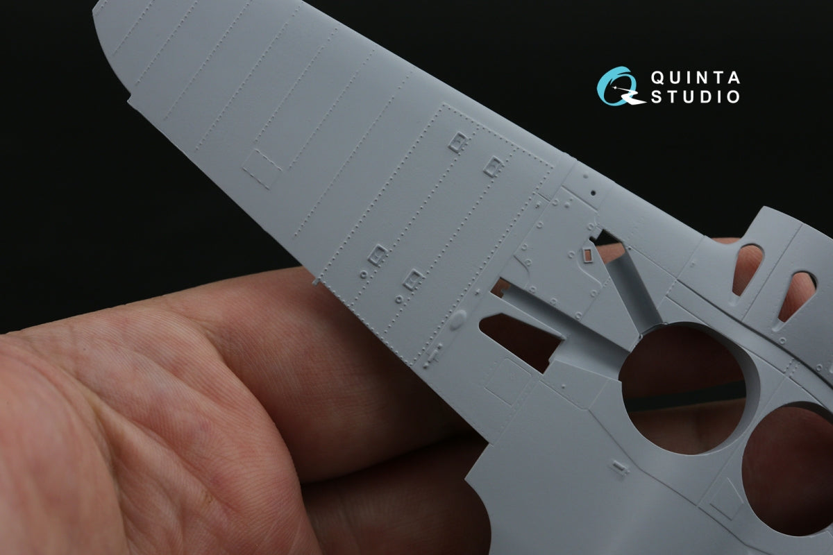 Quinta Studio QP48041 I-16 Type 5 (late) Exterior set (Zvezda) 1/48 – imagen 10