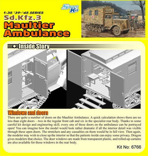 Dragon 6766 Sd.Kfz.3 Maultier Ambulance 1/35 – Bild 3