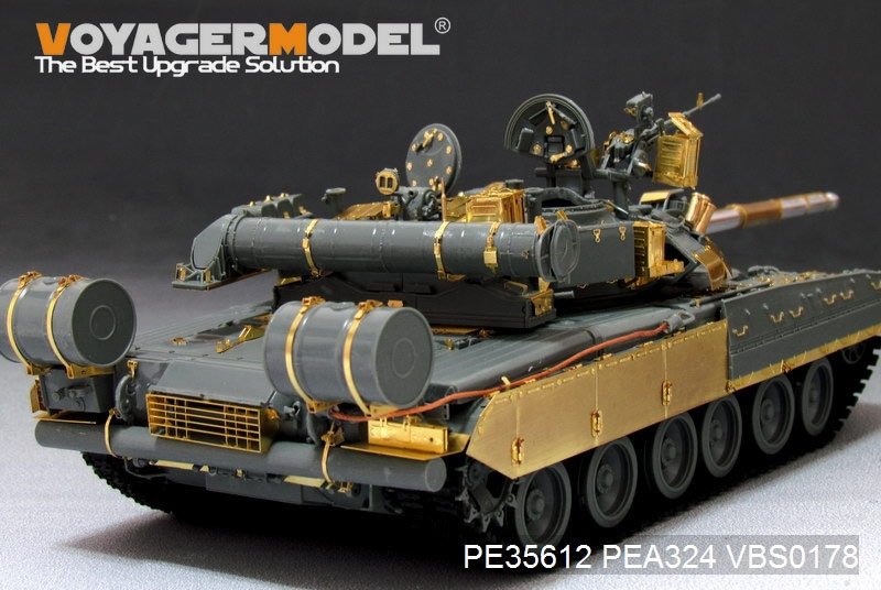 Voyager Model PEA324 T-80U Soviet/Russian Main Battle Tank side skit (For X ACT XS35001) 1/35 – zdjęcie 3