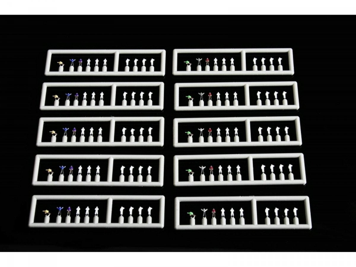 KA Models KP-03502A USS Deck Crew Set (Un-painted Version) 1/350 – Bild 3