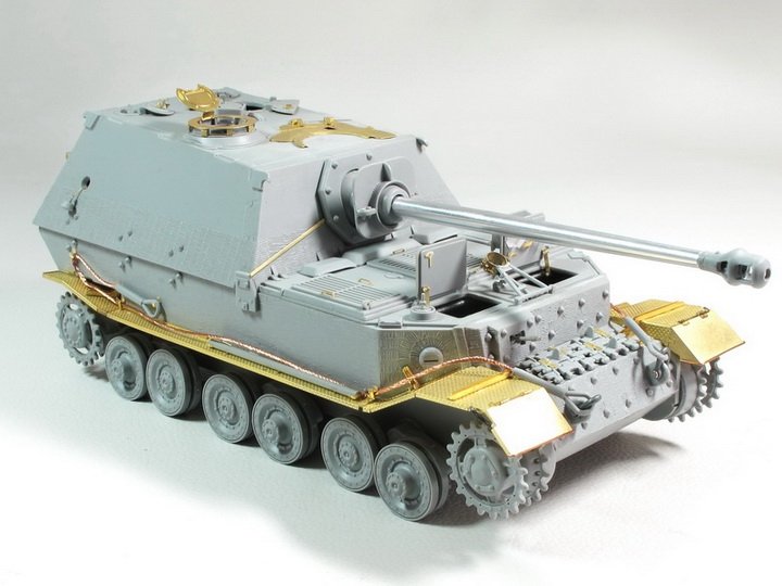ET modèle E35-215 ailes allemandes Ferdinand/Elefant Schwerer Jagdpanzer de la seconde guerre mondiale (pour Kit DRAGON) (1/35)  – image 4