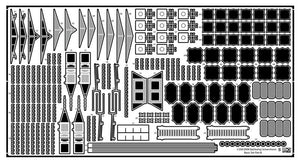 MK1 Design MD-20025 DKM Battleship SCHARNHORST VALUE PACK for Trumpeter 1/200 – immagine 5