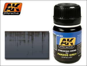 AK Interactive AK069 Streaking Grime pour Panzer Gray 35 ml