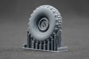 ScaleX WM 35023 Unimog 404 11.0R20 XOrdinary v2 Ordinary wheel set (for AK-Interactive, ICM, Revell) 1/35