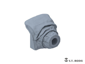 E.T. Model P35-374 Russian T-72B3/B3M MBT Mantlet w/Canvas Set (For Meng Kit) 1/35