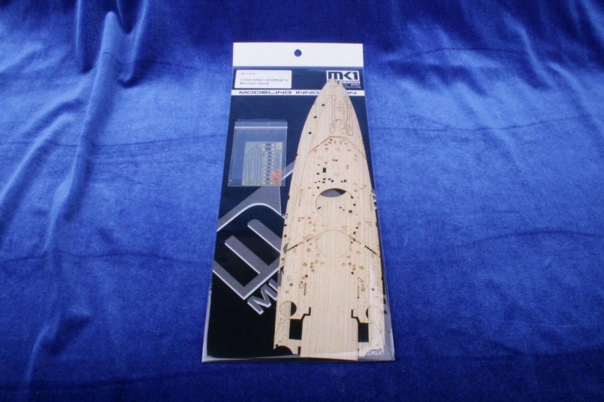 MK1 Design MD-35018 King George V Wooden Deck 1/350 – zdjęcie 2