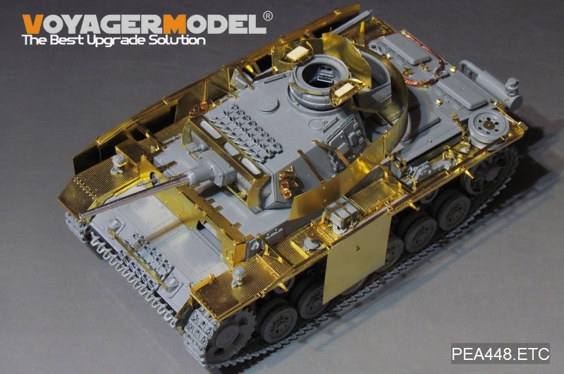 Voyager Model PEA448 WWII German Pz.Kpfw.III Ausf.M/N Additional Armour (For TAKOM) 1/35 – Bild 5