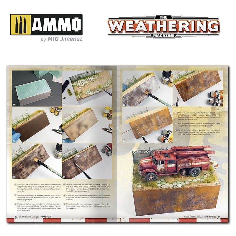 AMMO de Mig Jimenez 4529 Le magazine Weathering Numéro 30 : ABANDONNÉ (Anglais) – image 2