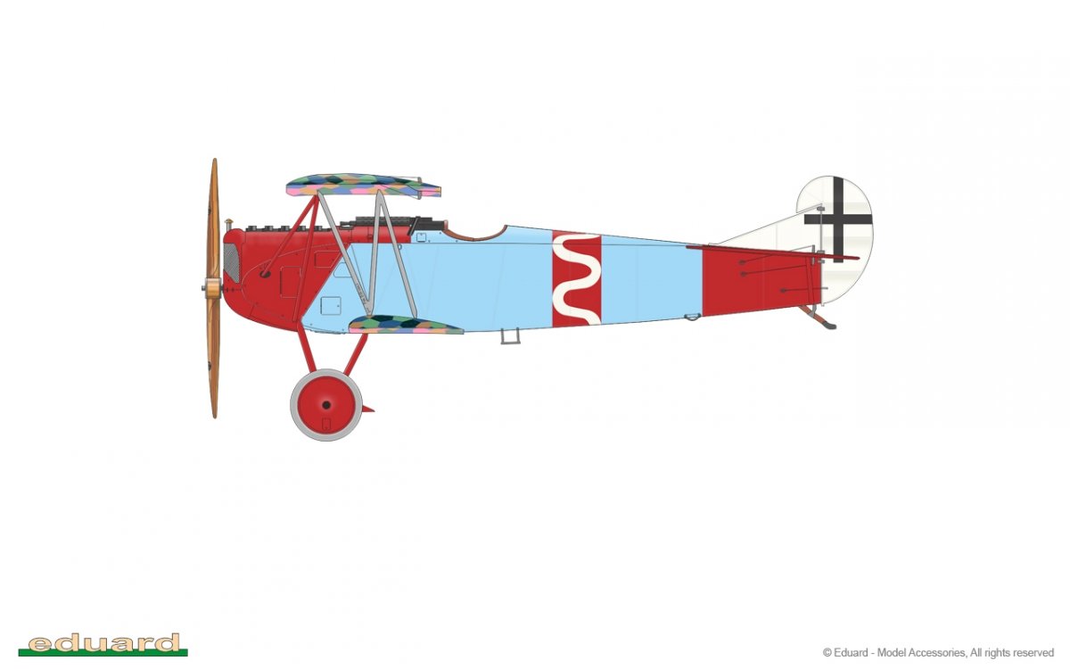 Eduard 70134 Fokker D. VII (Alb) 1/72 – image 3