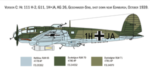 Italeri 1436 HEINKEL HE111H 1/72 – zdjęcie 4