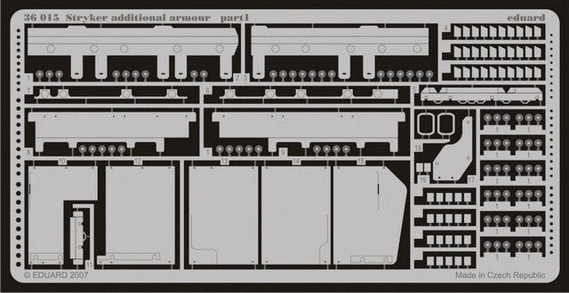 Eduard 36015 Stryker additional armour 1/35 Trumpeter – Bild 2