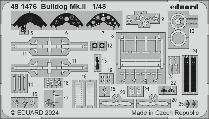 Eduard 491476 Bulldog Mk. II AIRFIX 1/48 – image 2