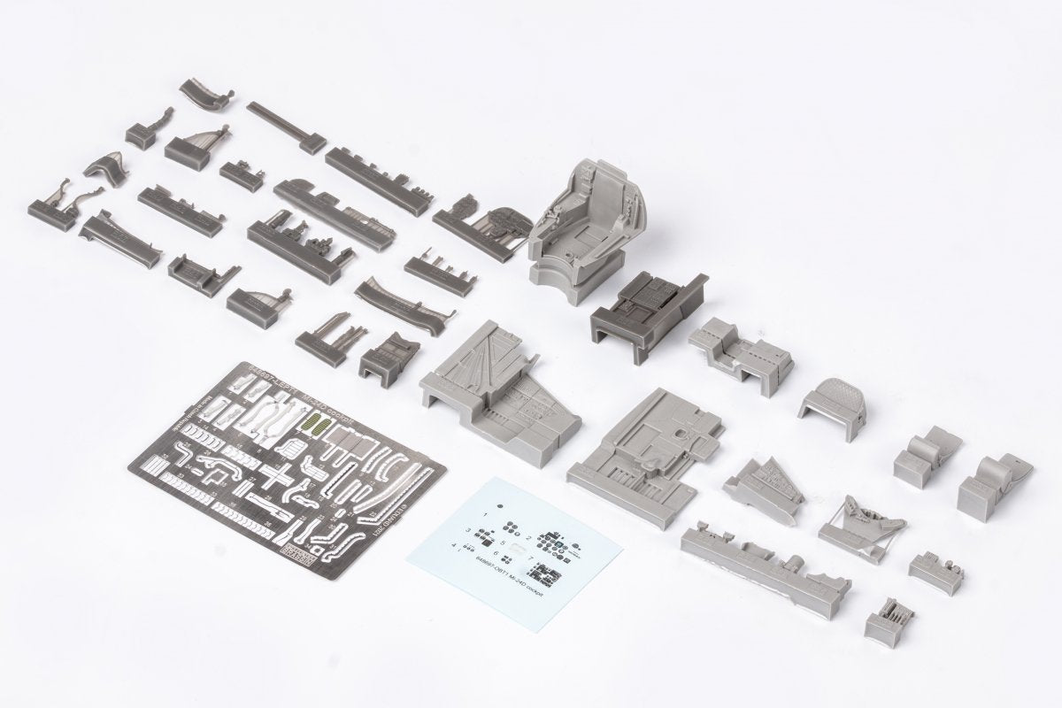 Eduard 648697 Mi-24D cockpit ZVEZDA 1/48 – imagen 9