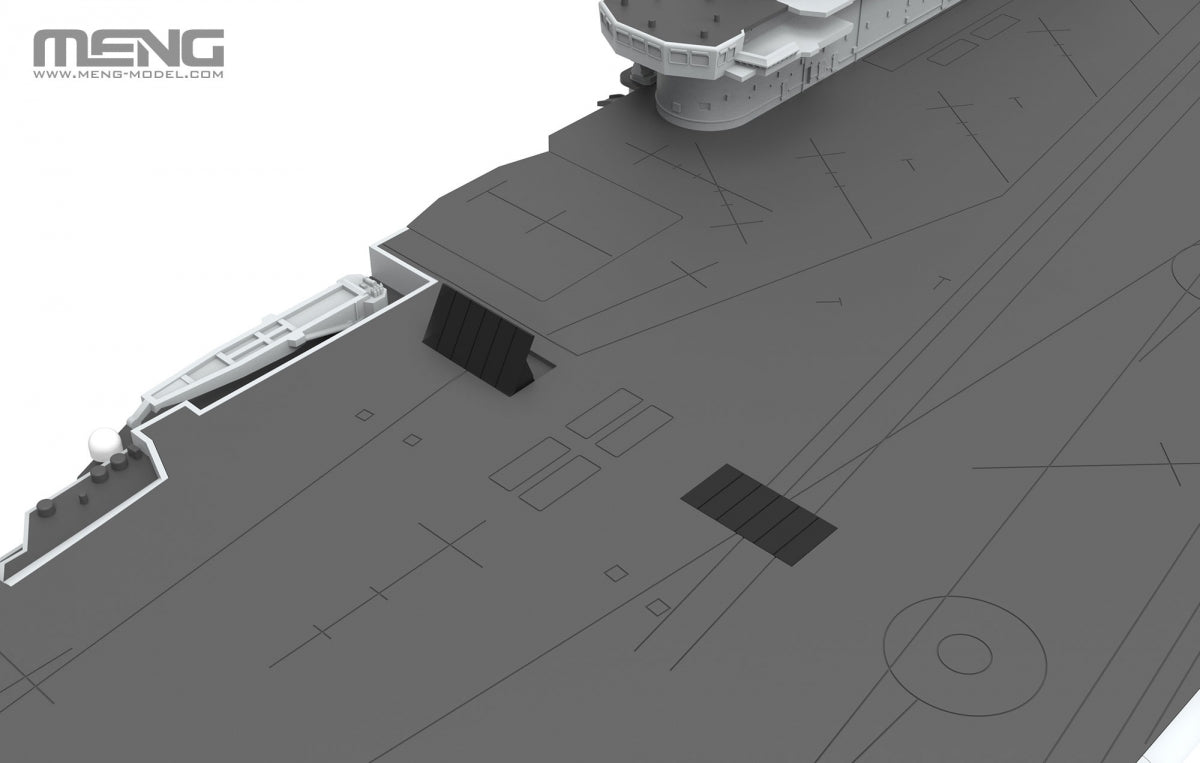 Meng Model PS-010 Aircraft Liaoning 1/700 – immagine 6