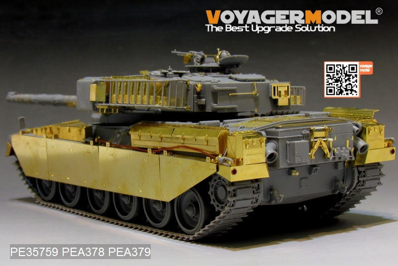 Maquette Voyager PE35759 Char de combat principal britannique Chieftain Mk.5/5P (modèle de base) pour TAKOM 2027, échelle 1/35 – image 6