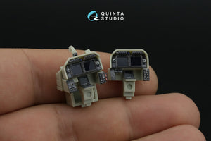 Quinta Studio QDS-48535 AH-1Z Zulu Cobra/Viper 3D-Printed &amp;amp; coloured Interior on decal paper (KittyHawk) (small version) 1/48 – imagen 7