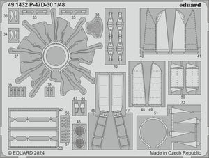 Eduard BIG49410 P-47D-30 MINIART 1/48 – imagen 4