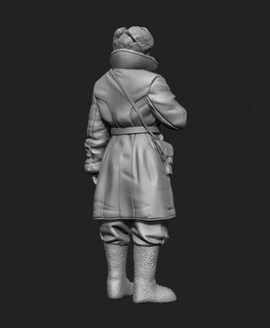 Panzer Art FI35-129 Soviet tank officer in sheepskin coat No.1 1/35 – imagen 3