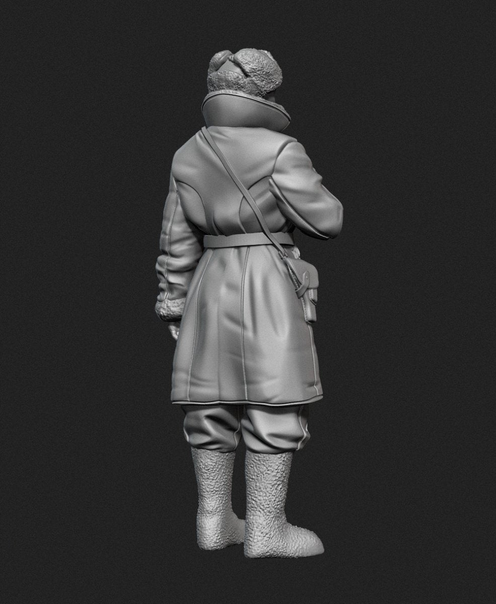 Panzer Art FI35-129 Soviet tank officer in sheepskin coat No.1 1/35 – imagen 3