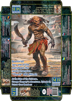 Master Box 24057 Beastorian (any one of the many beast like races) Champion – “Chuck” AKA Nifrath 1/24 – Bild 2