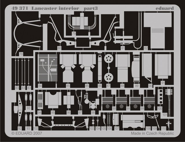 Eduard BIG4882 LANCASTER 1/48 TAMIYA – imagen 19