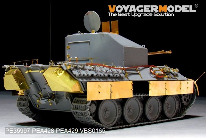 Voyager Model PE35997 WWII German FlaKPanzer V COELIAN Basic For TAKOM 2105 1/35 – immagine 8