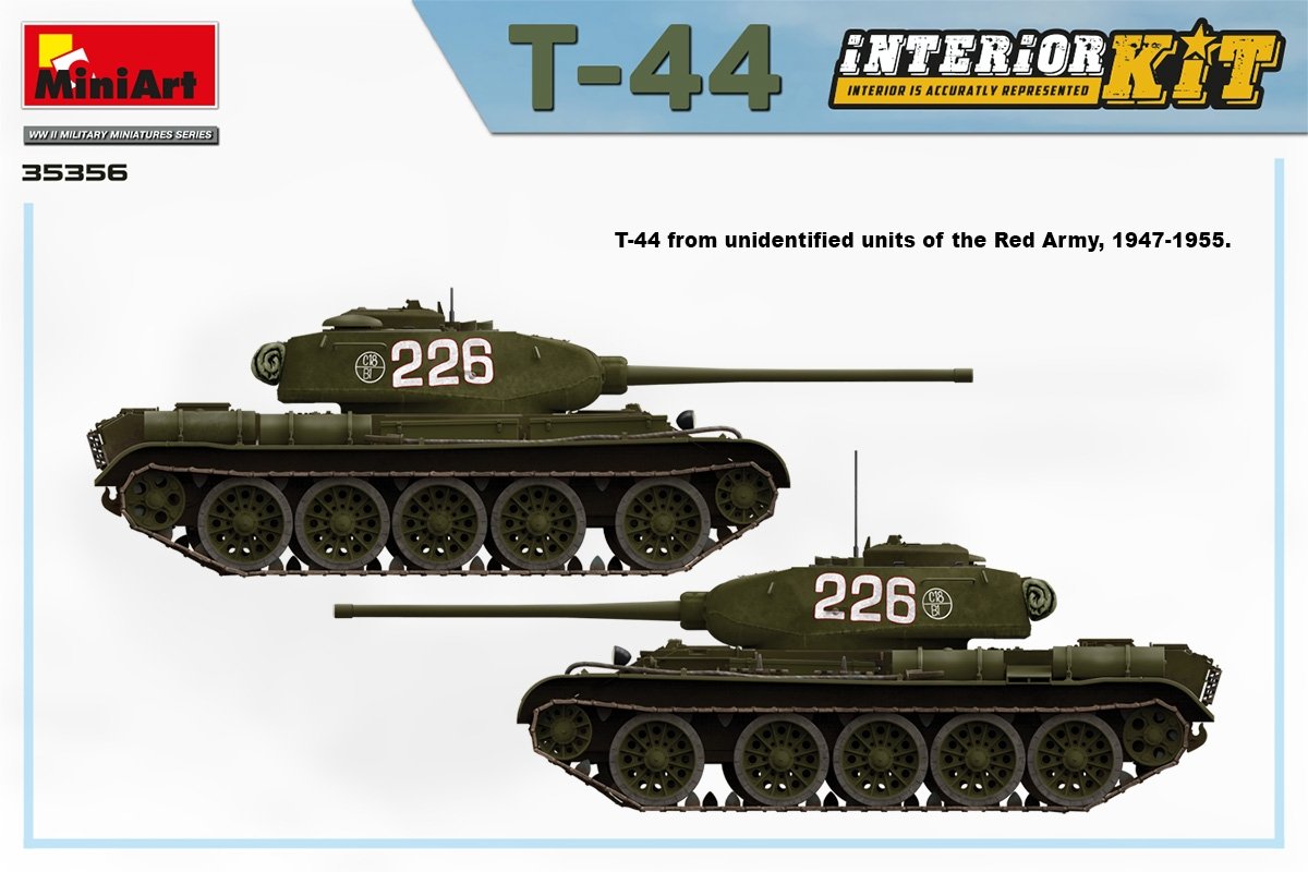 MiniArt 35356 T-44 KIT INTÉRIEUR 1/35 – image 12