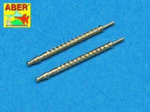 Aber A48 002 Jeu de 2 canons pour mitrailleuses d&amp;#39;avion allemandes MG 17 de 7,92 mm (1/48)