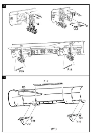 Modelcollect UA72210 B-52G Early Type 1967-1972 in Linebacker II Vietnam war 1/72 – imagen 3