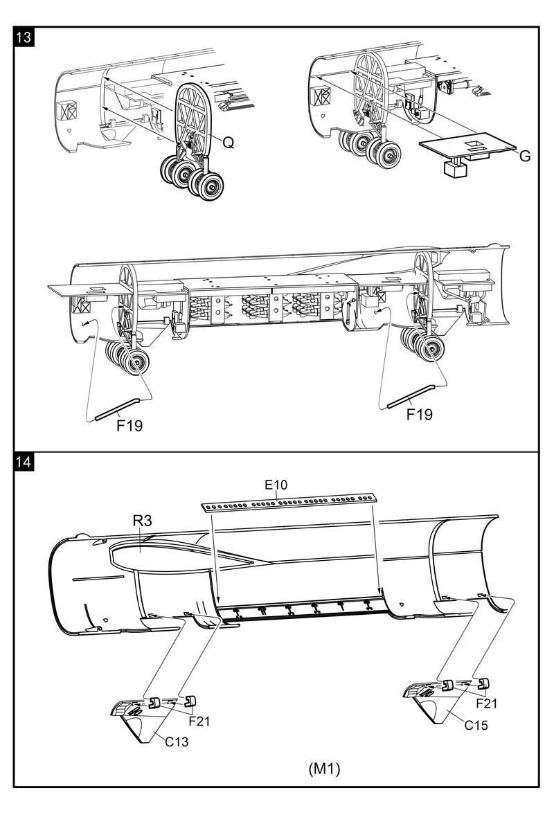 Modelcollect UA72210 B-52G Early Type 1967-1972 in Linebacker II Vietnam war 1/72 – imagen 3