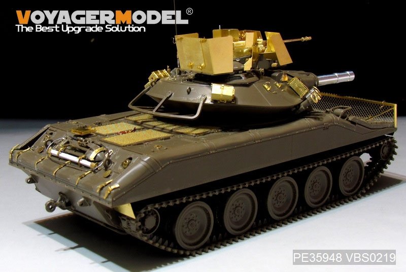 Maquette Voyager PE35948 Char aéroporté américain moderne M551 Sheridan (guerre du Vietnam) pour TAMIYA 35365 1/35 – image 26