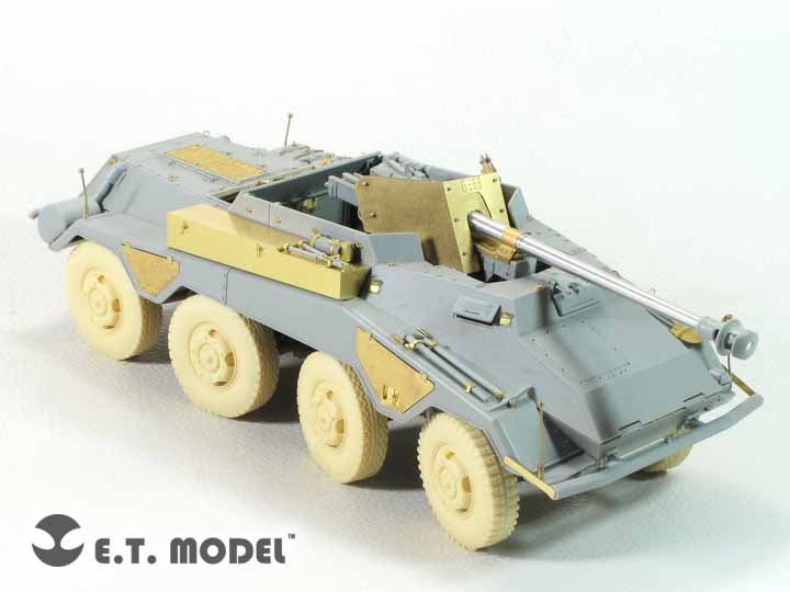E.T. Model E35-243 WWII German Sd.Kfz.234/4 PANZERSPAHWAGEN (For DRAGON Kit) 1/35 – imagen 4