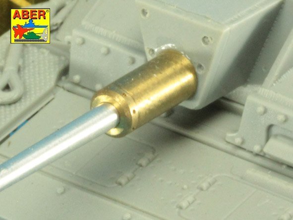 Aber 72L-65 German StuK.40 L/48 7,5 cm Bartel with middle model muzzle brake for StuG. III Ausf.G late &amp;amp; StuG. IV - early 1/72 – imagen 3