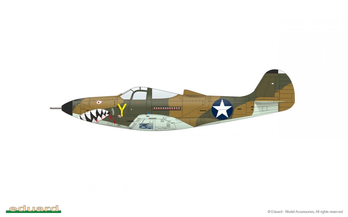 Eduard 8092 P-400 1/48 – Bild 12