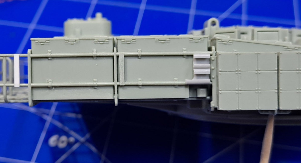 Eureka XXL ER-3575 K2 Black Panther MBT Towing Cables &amp;amp; Holders (Academy) 1/35 – immagine 16