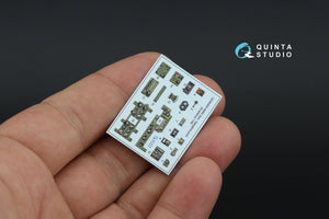 Quinta Studio QD48469 A6M2 Zero (Nakajima Prod.) 3D-Printed colored Interior on decal paper (Academy) 1/48 – image 5