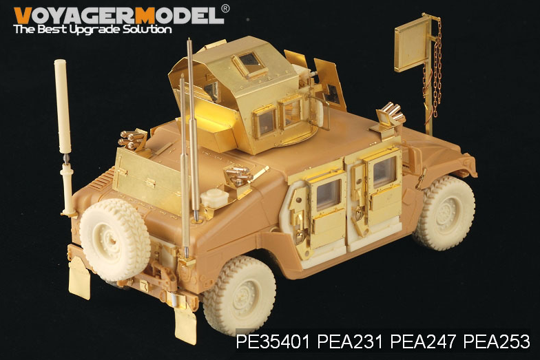 Voyager Model PEA253 Modern HUMVEE electronic Antennas set (GP) 1/35 – imagen 4