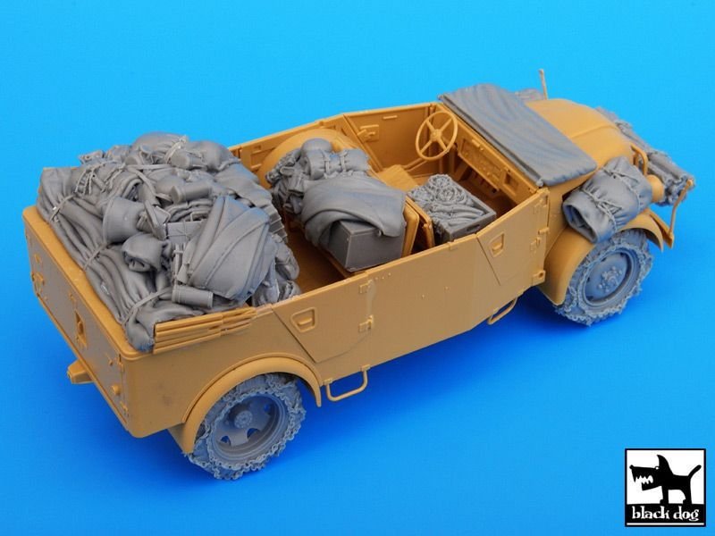 Black Dog T35042 Ensemble d&amp;#39;accessoires pour Steyr 1500A allemand, échelle 1/35 – image 5