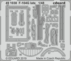 Eduard 491038 F-104G late 1/48 KINETIC MODEL – imagen 2