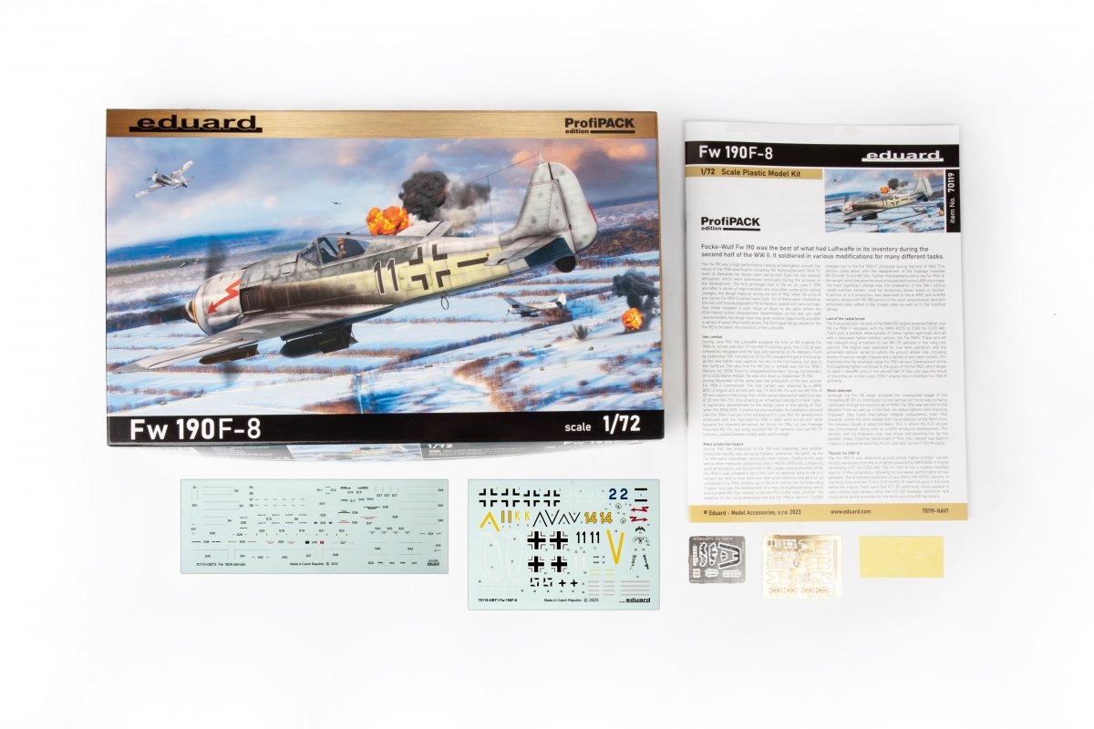 Eduard 70119 Fw 190F-8 ProfiPACK edition 1/72 – imagen 3