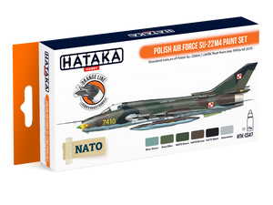 Hataka HTK-CS47 Polish Air Force Su-22M4 paint set 6x17 ml