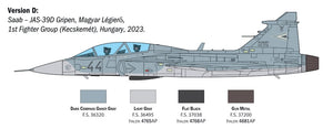 Italeri 2664 JAS-39D GRIPEN TWIN SEATER 1/48 – imagen 4