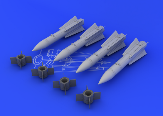 Eduard 648107 AIM-54C Phoenix 1/48 – image 3